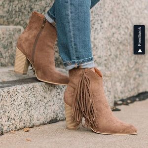 Fringe Ankle Boot